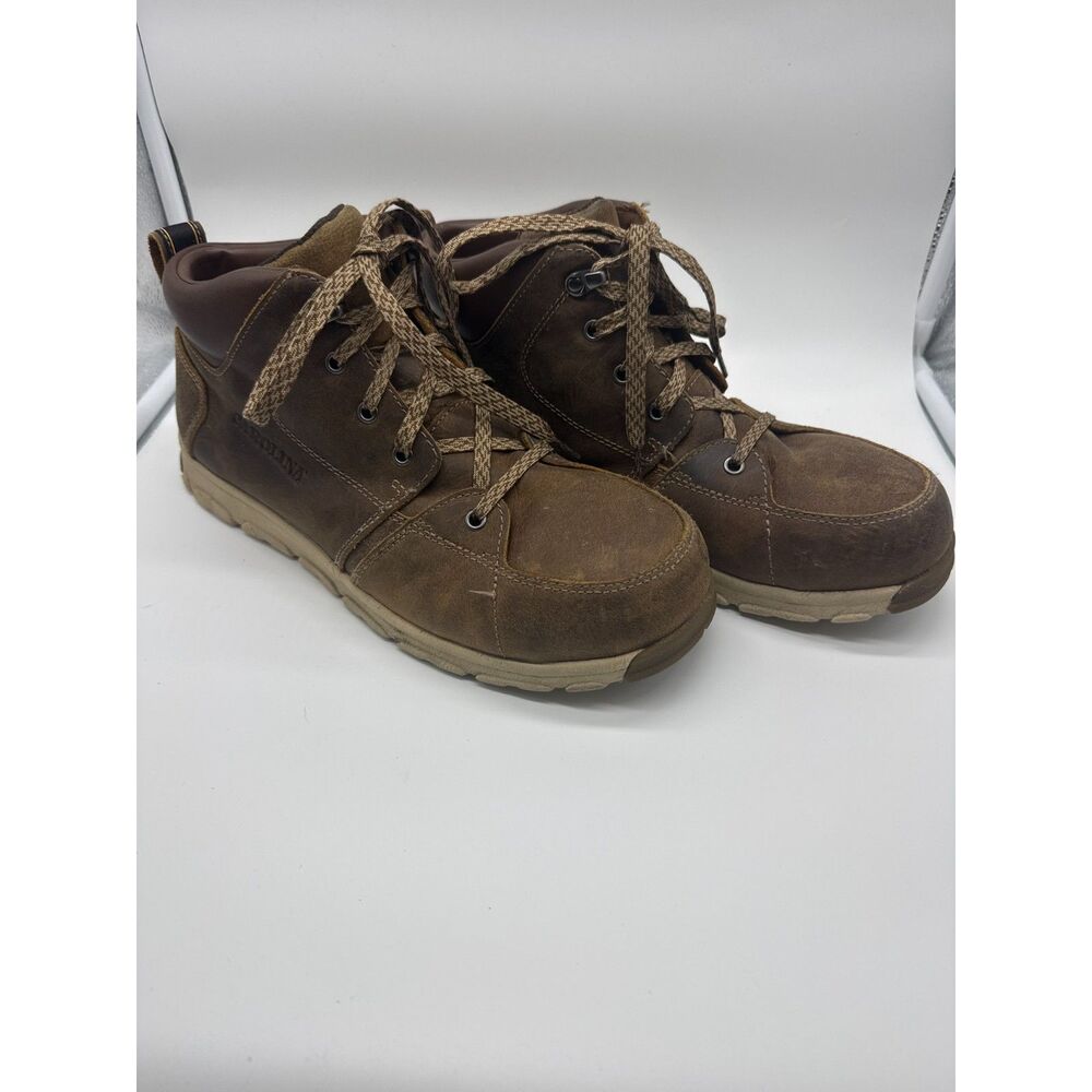Carolina S-117 Aluminum Toe Work Hiker Boots Mens 11 Brown Leather